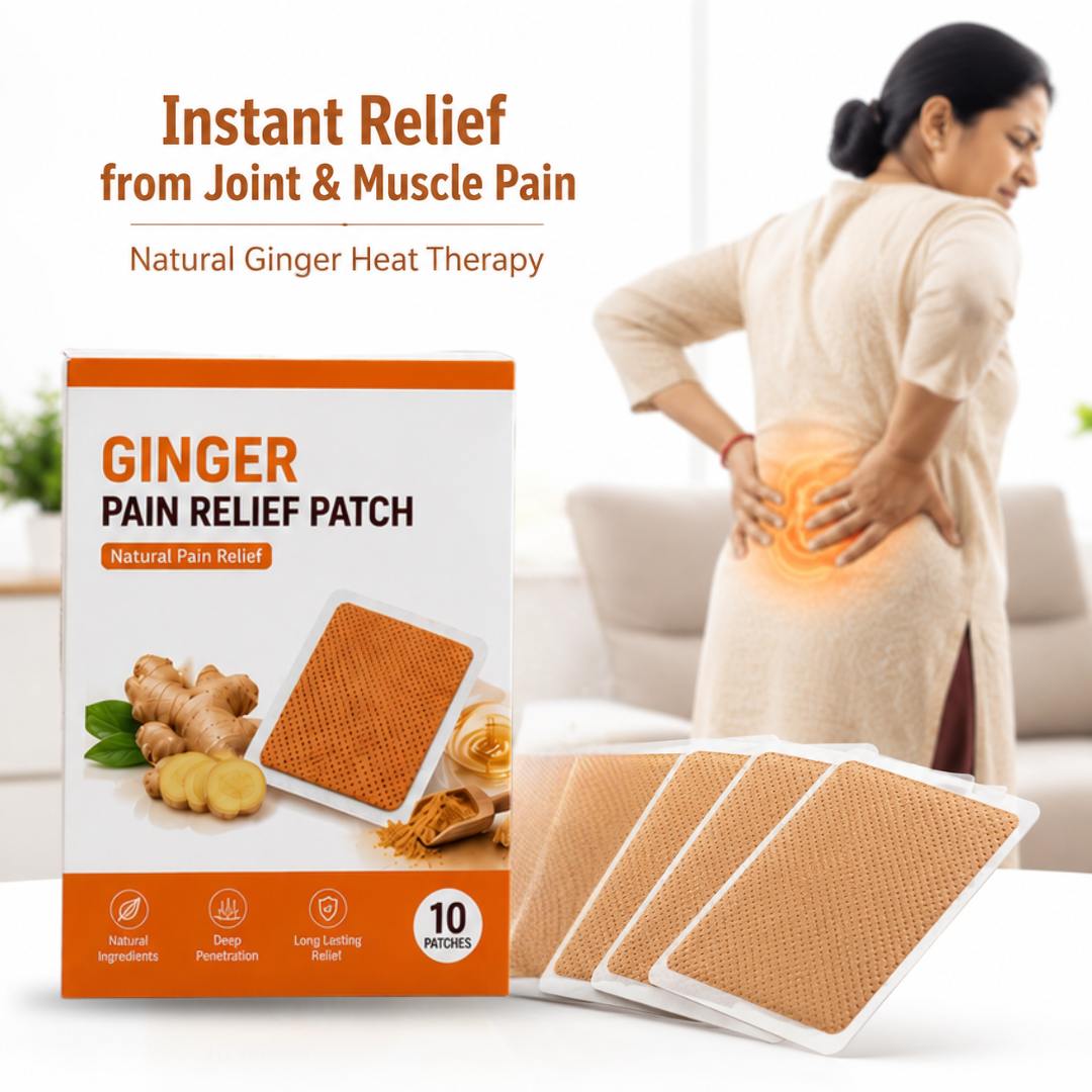 Ginger Instant Pain Relief Patches