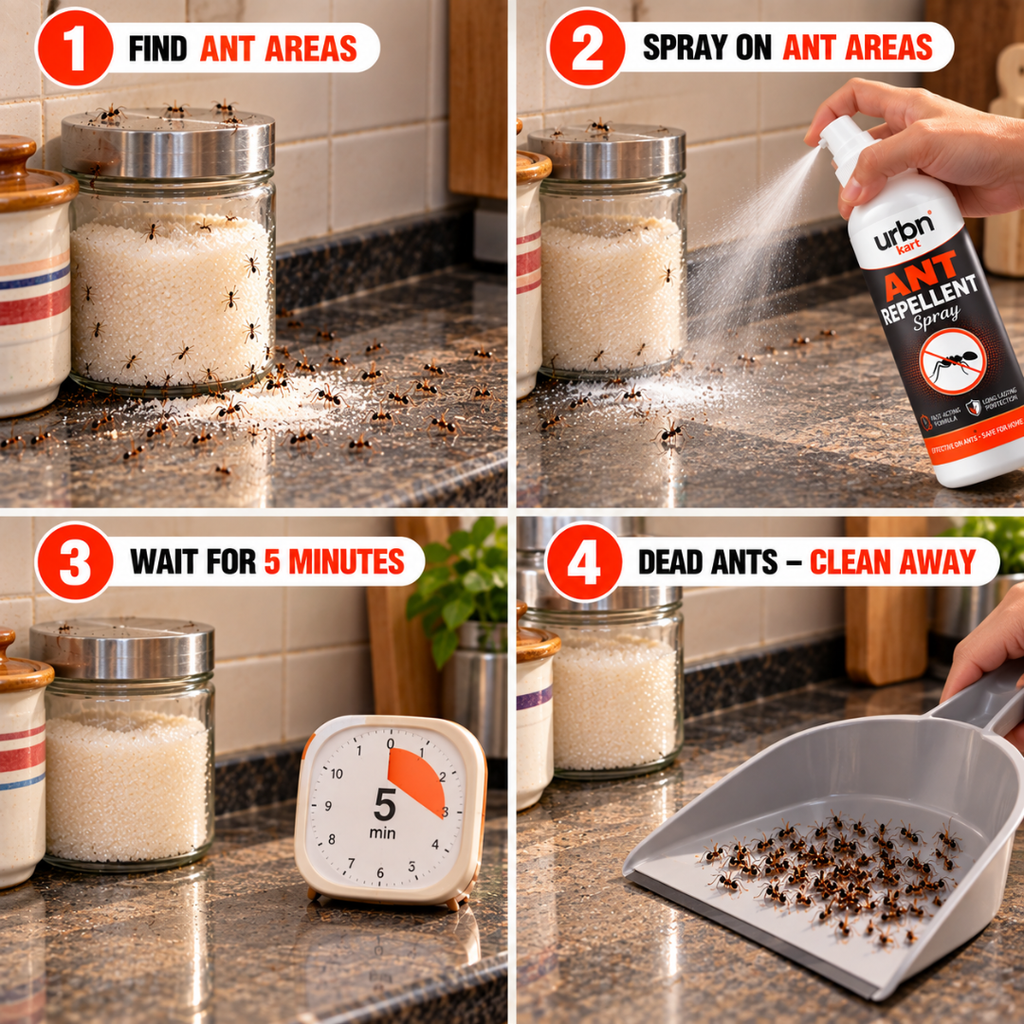 Ant Repellent Spray – Keep Ants Away Naturally! |PACK OF 2|