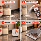 Ant Repellent Spray – Keep Ants Away Naturally! |PACK OF 2|