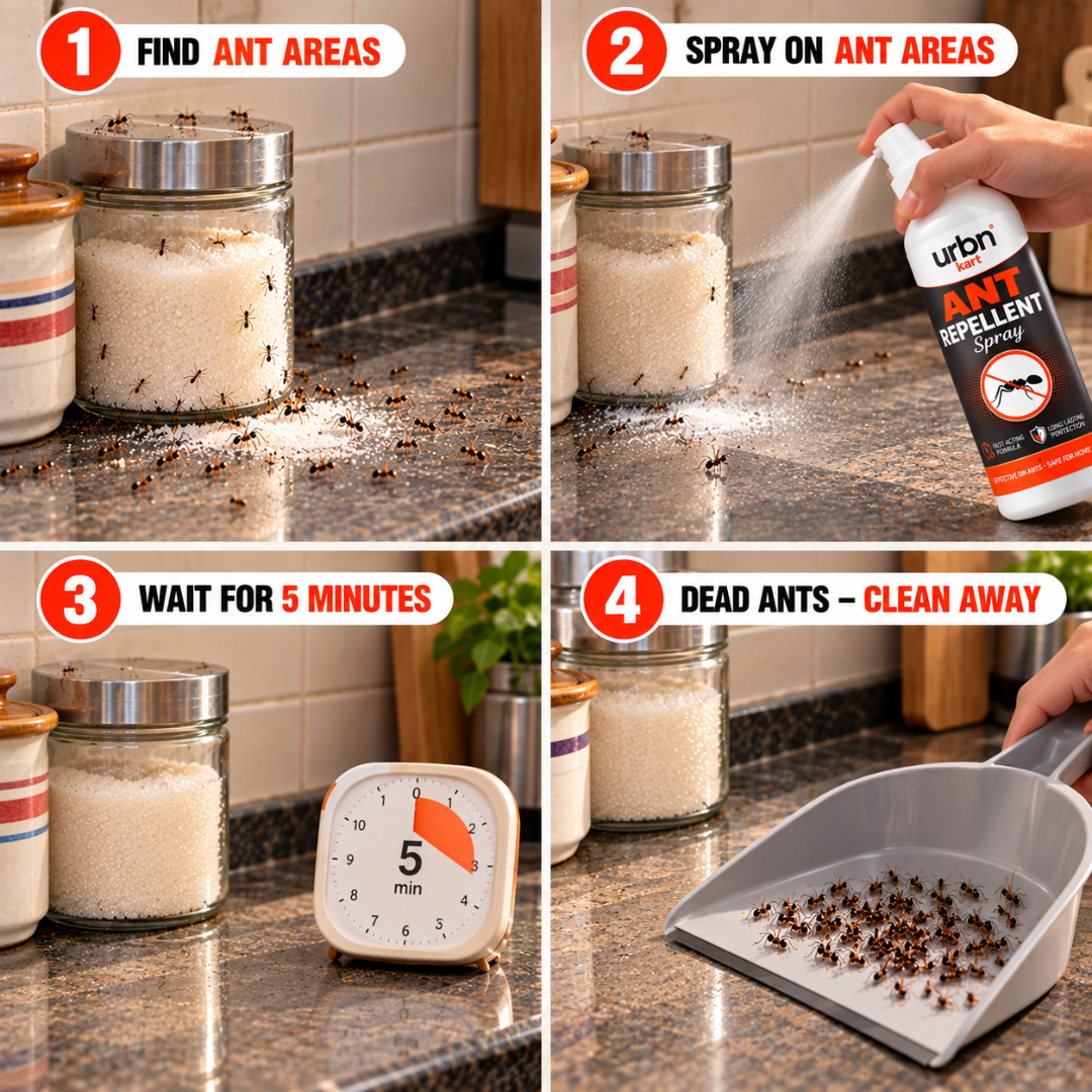 Ant Repellent Spray – Keep Ants Away Naturally! |PACK OF 2|