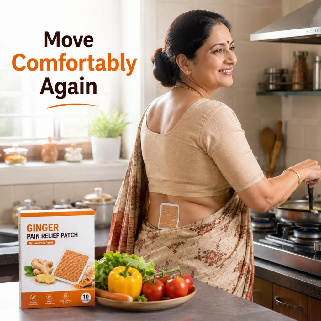 Ginger Instant Pain Relief Patches