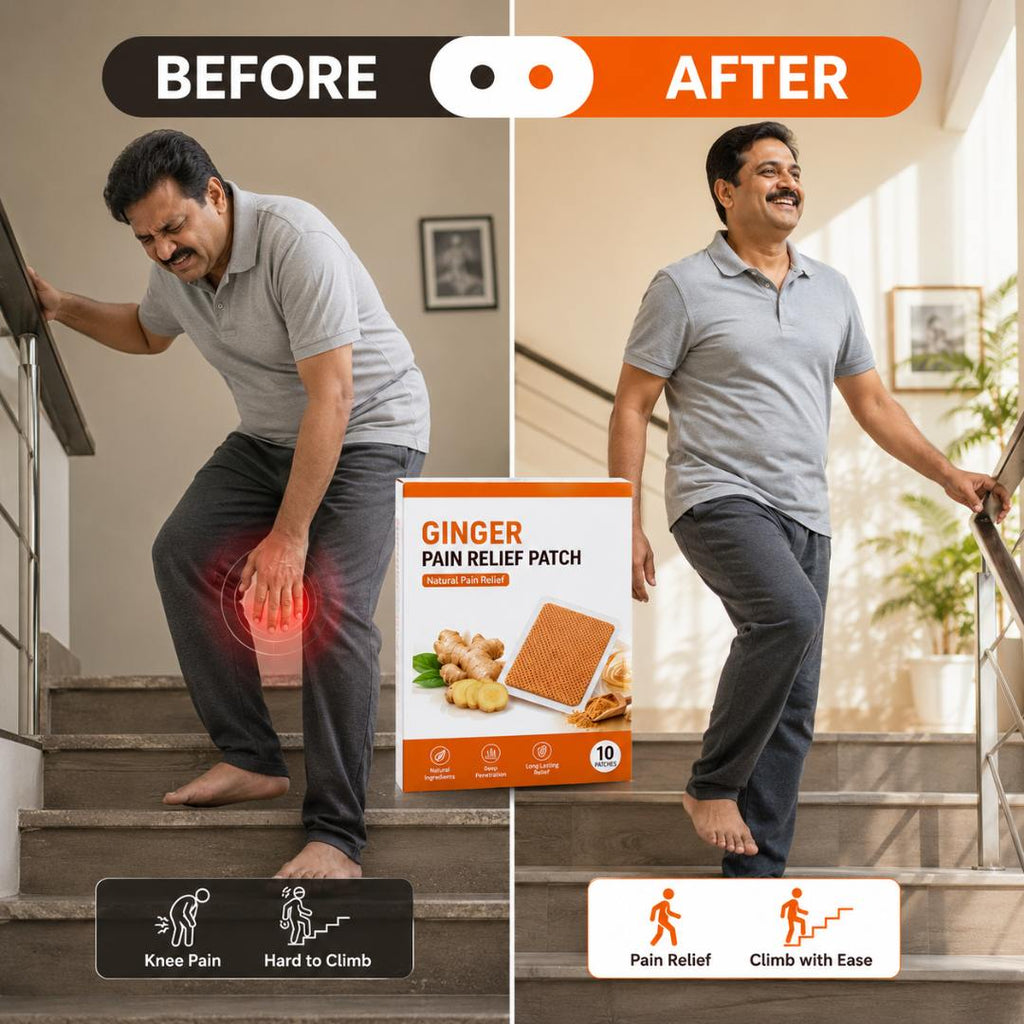 Ginger Instant Pain Relief Patches