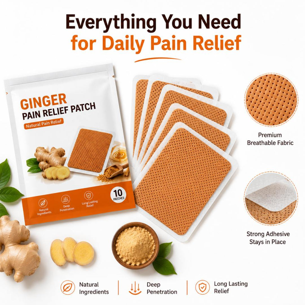 Ginger Instant Pain Relief Patches
