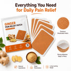 Ginger Instant Pain Relief Patches